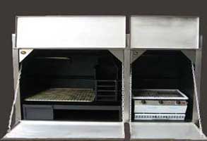 1850mm Combination  Braai